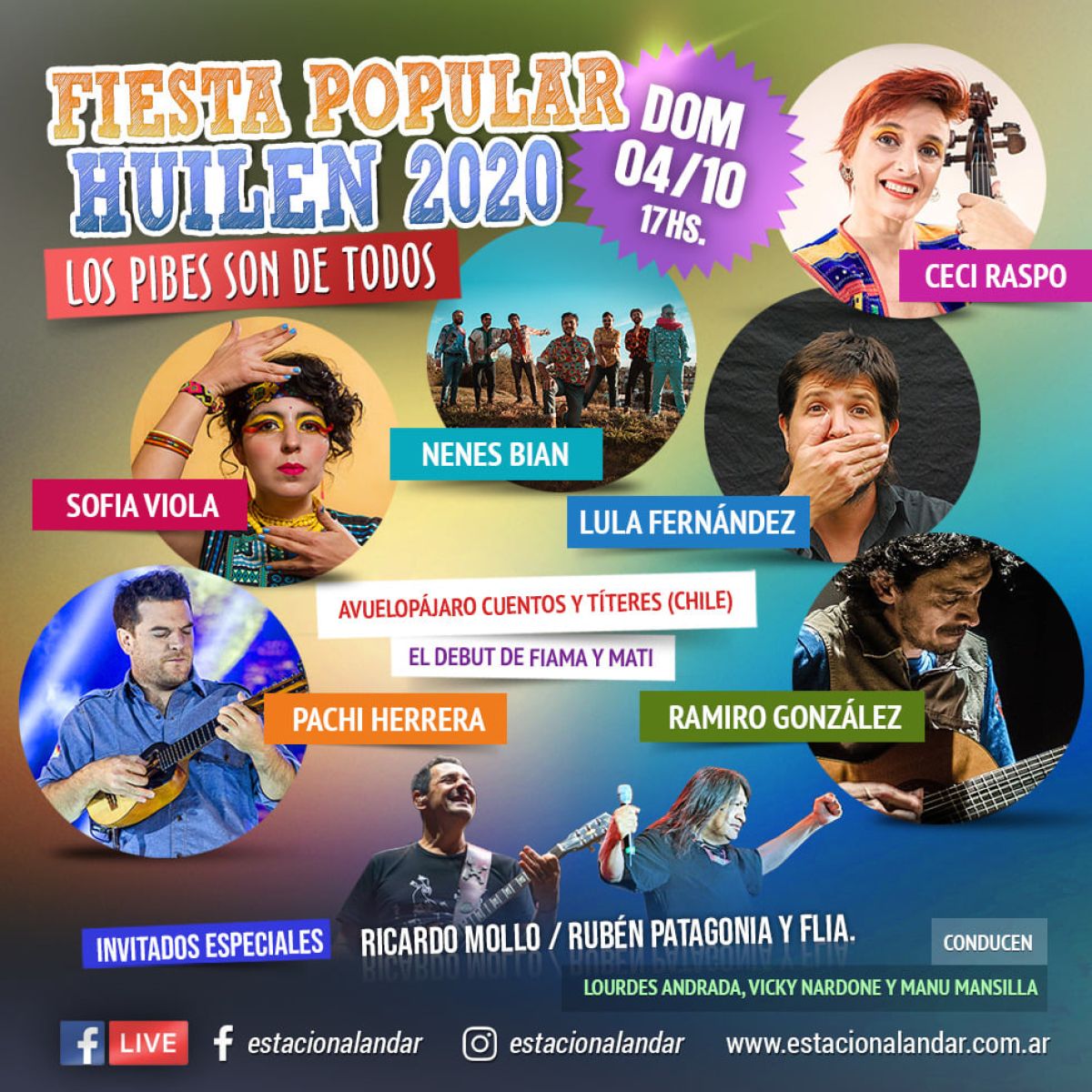 Fiesta Popular Huilén 2020 - Un año más
